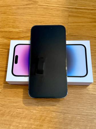 Como nuevo Apple Deep Purple iPhone 14 Pro Max 256 GB desbloqueado + funda - $750 (Dublin / Pleasanton / Livermore)63471455961345121