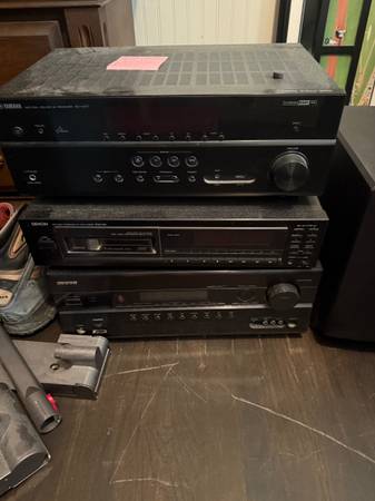 Stereo system Yamaha receiver 1