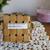 Small hand painted pansies folk art basket Lancaster Co 3 thumbnail