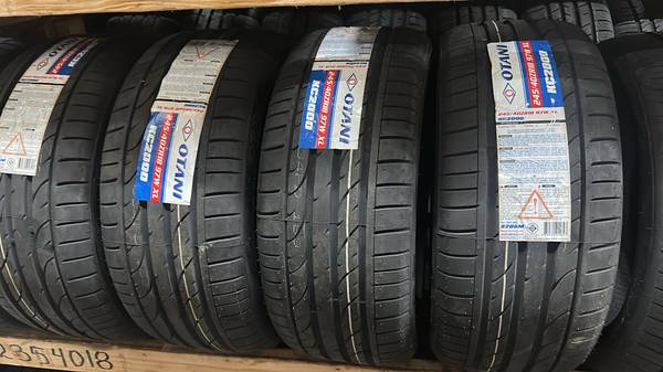 2454018 X 4 BRAND NEW TIRES - ALL SEASON 1