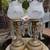 Pair of Brass Lamps nightstand bedroom 1 thumbnail