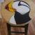 hand painted puffin stool 2 thumbnail