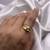 Lady's Gold Ring 18K Yellow Gold 2.7g 2 thumbnail