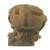 Vintage Warrior Hand Carved Wood Figurine W/ Bird On Top Of Headdress 9 thumbnail
