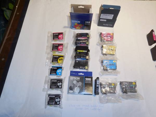 Printer Ink Cartridges for Epson Printer - $30 (Bothell)63470796980993121