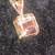 14k Natural 6ct BiColor Tourmaline Pendant Necklace 16 thumbnail