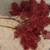 Christmas Decor Lot Red Glitter Sparkly Bushes Stems Spikes Garland Spheres Leaf 5 thumbnail