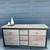 Vintage Newly Refinished 9-Drawer Dresser / Credenza / Entryway / Buff 10 thumbnail