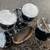 Pearl 5 Piece Drum Set 22” Bass 16” Floor tom 12”&13” Rack toms & 14” 4 thumbnail
