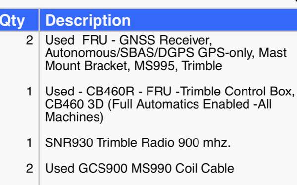 Trimble GPS 1