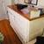 Off-White 12-Drawer Dresser with Fruitwood Top & Wainscote Sides 6 thumbnail