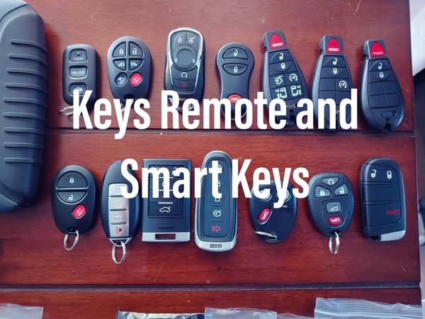 Automotive Locksmith. Auto keys remotes and smart key fobs 1