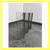Wavy Sculpture Metal Grid Fireplace Screen 4 thumbnail