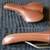 BREEZER bicycle bike seat saddle faux leather brown *NICE* 3 thumbnail