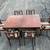 Vintage DUNCAN PHYFE Dining Table w/ 6 Harp-Back Chairs + 2 Leaves 5 thumbnail