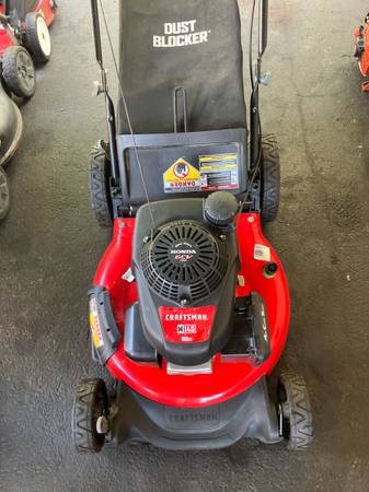 Craftsman rear bagger 1