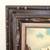 Large Vintage Original Oil Painting of Mountains in Wooden Frame 5 thumbnail
