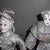 2 Porcelain Lady Dolls-Figurines 14 thumbnail