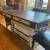 Kitchen Island with 4 drawers, 3 big shelves, & 7 wine bottle slots 6 thumbnail