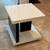 Modern Black and White Side Table Living Room or Bedside Table 6 thumbnail