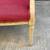 Antique French XVI Carved Wood Love Seat Sofa, c.1950’s 9 thumbnail