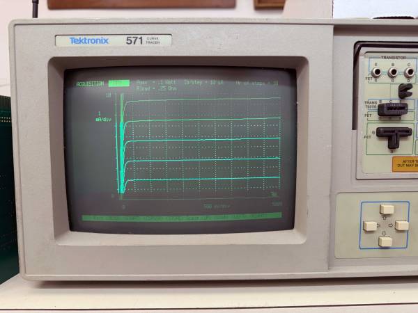 Tektronix 571 transistor curve tracer - electronics - by