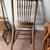 Antique pressed back oak chairs $400 or best offer 7 thumbnail