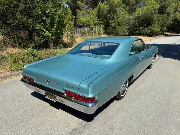 1966 Chevrolet Impala All Original - $49,000 (menlo park)63617843977219122