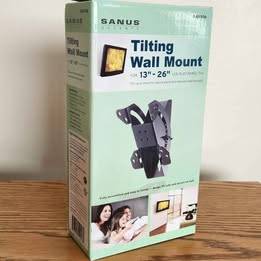 New Sanus Tilting Wall Mount for 13" to 26" LCD Flat Panel TVs 1