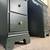 Deep Green & Stained Top Desk (Delivery Available) 4 thumbnail
