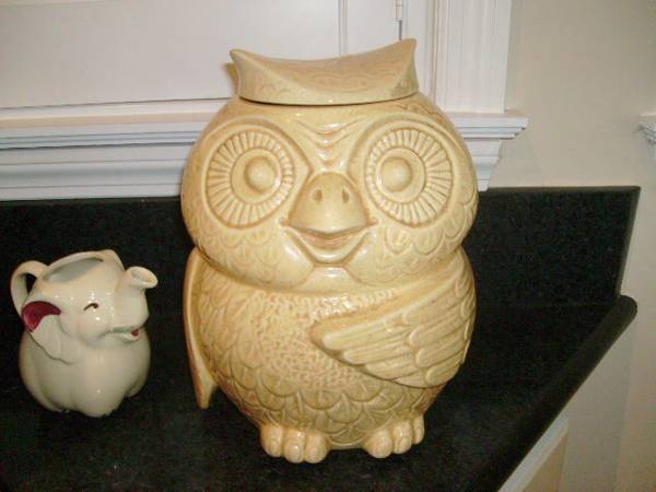 1930s shawnee owl cookie jar antique 1