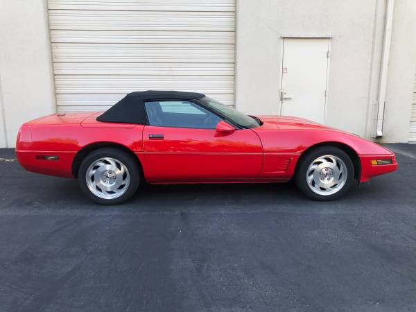 ¡1996 Chevrolet Corvette 2d Descapotable! ¡Excelente estado! - $12,995 (dublin / pleasanton / livermore)63654700540161124