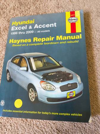 1986-2009  Hyundai  HAYNES Manual 1