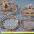 2 Large and Heavy Decorative Distressed Iron Cage Chests or Baskets 2 thumbnail