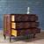 French Louis XV Style “Four Centuries” Oak 3-Drawer Dresser by Henredo 2 thumbnail