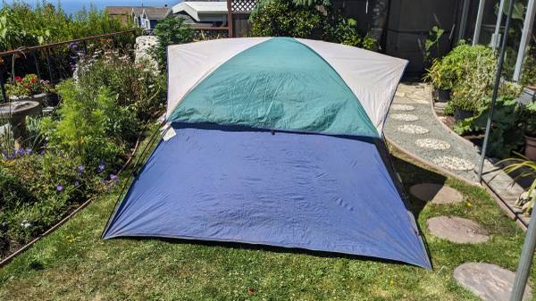 Four Person Dome Tent, 1 person Backpacking Tent, Camping Chairs 1