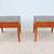 Contemporary George Simons for Brayton Granite Square Side Tables Pair 1 thumbnail