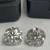 6.5ctw lab diamond Studs 14k white gold F/VVS 2 thumbnail
