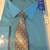 Apt. 9 Men's Teal Blue Dress/Tie Shirt 14-14 1/2, 32/33 NEW 2 thumbnail