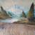 WALL PAINTING ICEY MOUNTAIN EVERGREEN 2 thumbnail