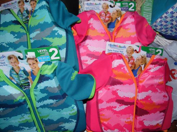 Flotation Jackets (kids) --New with Tags-Half Price -- 1