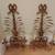 Pair(2)of antique Italian sconces: Genuine gold-leaf, handcarved wood 9 thumbnail