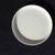 TREND PACIFIC BAUHAUS Modernist Minimalist Stoneware White Salad Plate 16 thumbnail