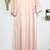 Vintage Blush Pink Long Nylon Nightgown by "Henson Kickernick" -Size S 4 thumbnail
