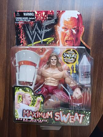 Shawn Michaels WWF Maximum Sweat Figure – New in Package 1