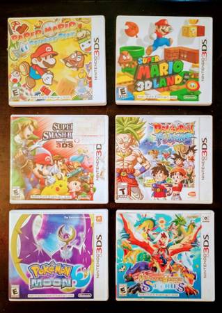 Nintendo 3ds games 1