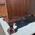 Vintage Antique Solid Wood Lockable Claw Foot Secretary Desk 13 thumbnail