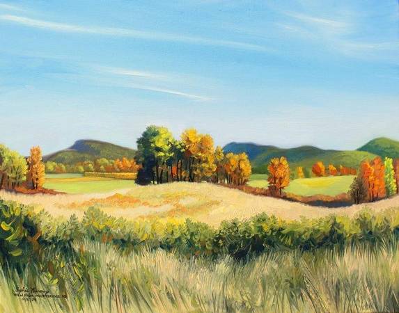 Art Prints of Mount Holyoke Range 1