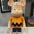 2017 Peanuts Charlie Brown 1000% Bearbrick - Lightly Displayed RARE 1 thumbnail