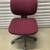 Excellent Haworth Rolling Desk Chair, Cranberry, Ergonomic Mde in USA. 1 thumbnail
